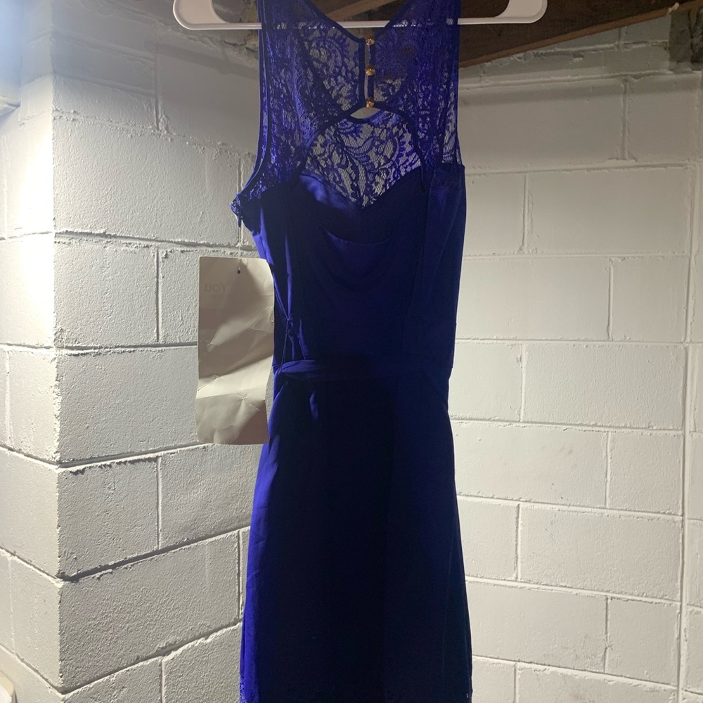 Guess short blue dress